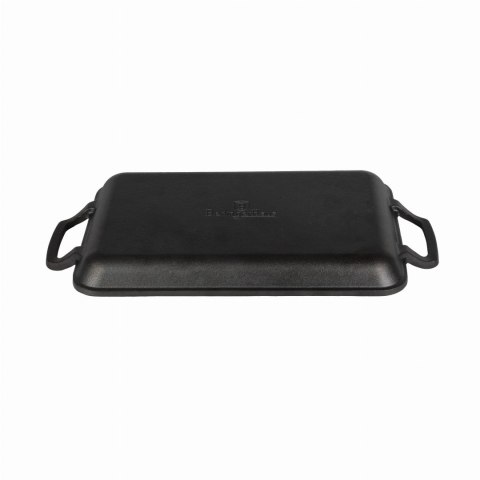 ŻELIWNA PŁYTA GRILLOWA PROSTOKĄTNA 33X22X4.5CM BERLINGER HAUS STRONG MOLD BH-6532 ŻELIWNA PŁYTA GRILLOWA PROSTOKĄTNA 33X22X4.5CM BERLINGER HAUS STRONG MOLD BH-6532