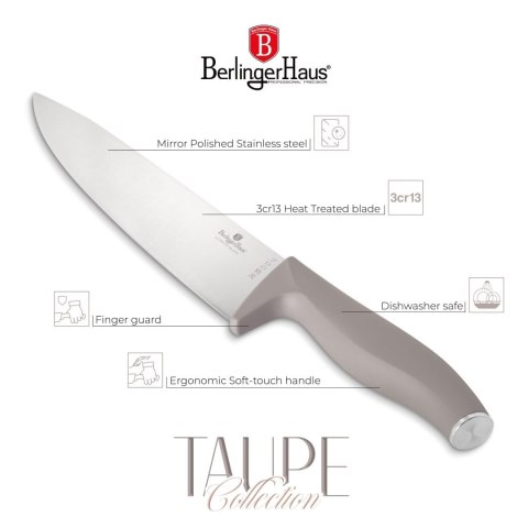 ZESTAW NOŻY W BLOKU BAMBUSOWYM 10-ELE BERLINGER HAUS TAUPE BH-3122 ZESTAW NOŻY W BLOKU BAMBUSOWYM 10-ELE BERLINGER HAUS TAUPE BH-3122