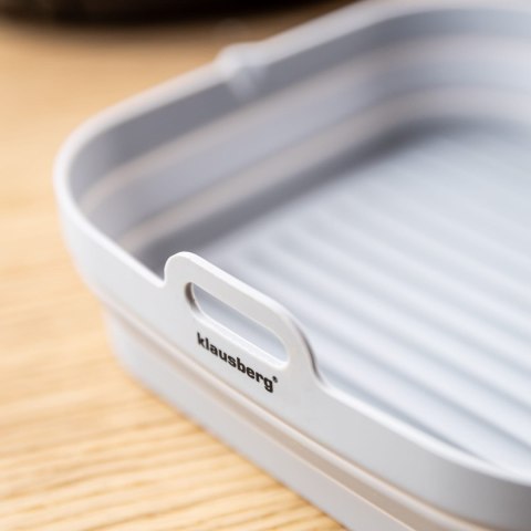 ZESTAW WKŁADÓW SILIKONOWYCH DO FRYTKOWNICY BEZTŁUSZCZOWEJ 2 SZTUKI KWADRATOWY 20CM SKŁADANY KLAUSBERG KB-7790 ZESTAW WKŁADÓW SILIKONOWYCH DO FRYTKOWNICY BEZTŁUSZCZOWEJ 2 SZTUKI KWADRATOWY 20CM SKŁADANY KLAUSBERG KB-7790