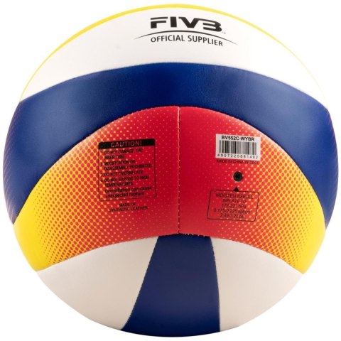 Piłka do Siatkówki MIKASA Siatkowa Plażowa Rozmiar 5 BV552C Piłka do Siatkówki MIKASA Siatkowa Plażowa Rozmiar 5 BV552C