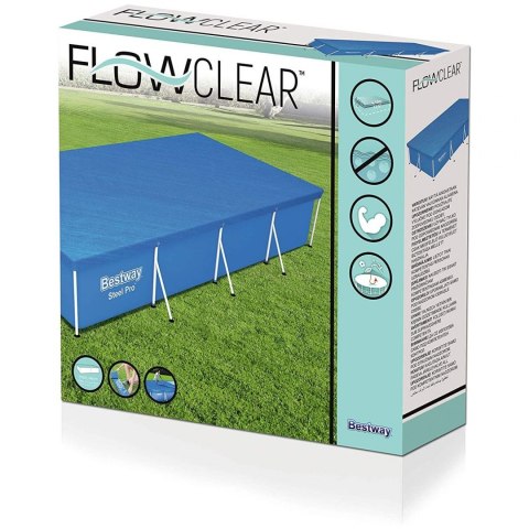 Pokrywa Plandeka na Basen BESTWAY 400 x 211 cm Pokrywa Plandeka na Basen BESTWAY 400 x 211 cm