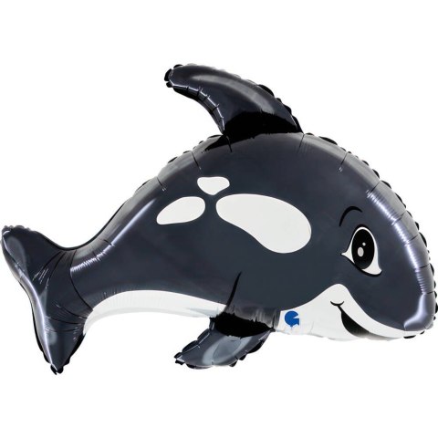 Balon foliowy, Czarna Orka, 76x54 cm Grabo Balon foliowy, Czarna Orka, 76x54 cm Grabo