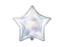 Balon foliowy Gwiazda, opalizująca, 48cm Partydeco