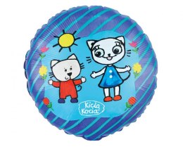 Balon foliowy Kicia Kocia i Nunuś, 18 cali, 46cm Godan