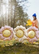 Balon foliowy Kwiatek, Stokrotka - rumiany różowy, 104x104 cm Partydeco