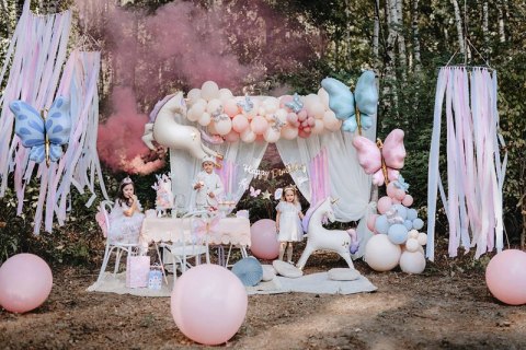 Balony foliowe do girland Motylki, 19x23 cm, 3szt Partydeco Balony foliowe do girland Motylki, 19x23 cm, 3szt Partydeco