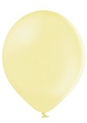Balony lateksowe B105, Żółte, Pastel Lemon, 30cm, 100 szt. Belbal