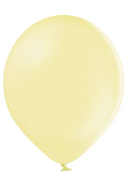 Balony lateksowe B105, Żółte, Pastel Lemon, 30cm, 100 szt. Belbal