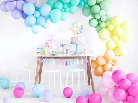 Balony lateksowe B105, Żółte, Pastel Lemon, 30cm, 100 szt. Belbal Balony lateksowe B105, Żółte, Pastel Lemon, 30cm, 100 szt. Belbal