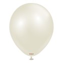 Balony lateksowe Kalisan AURA Ivory White, beżowe, kremowe, 30cm, 50szt. Kalisan