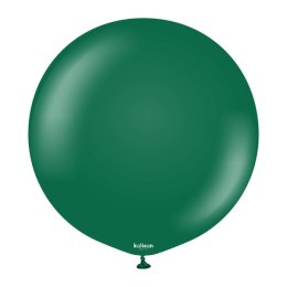 Balony lateksowe Kalisan Dark Green, c. zielony 60cm, 2 szt. Kalisan