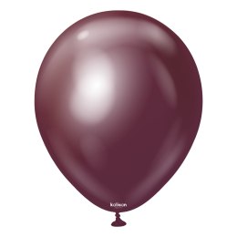 Balony lateksowe Kalisan Mirror Burgundy, 30 cm, 50 szt. Kalisan