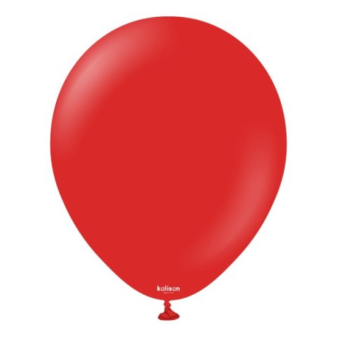 Balony lateksowe Kalisan Red, czerwony 45cm, 25 szt. Kalisan Balony lateksowe Kalisan Red, czerwony 45cm, 25 szt. Kalisan