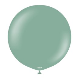 Balony lateksowe Kalisan Retro Sage, zielone, 60cm, 2szt. Kalisan