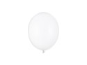 Balony lateksowe Strong, Przezroczyste, Crystal Clear, 12cm, 100 szt. Partydeco