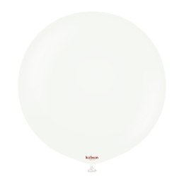 Balony lateksowe White, białe Kalisan 60cm, 2 szt. Kalisan