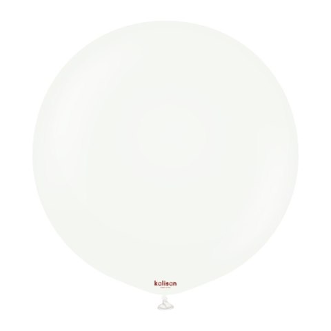 Balony lateksowe White, białe Kalisan 60cm, 2 szt. Kalisan Balony lateksowe White, białe Kalisan 60cm, 2 szt. Kalisan