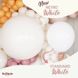 Balony lateksowe White, białe Kalisan 60cm, 2 szt. Kalisan