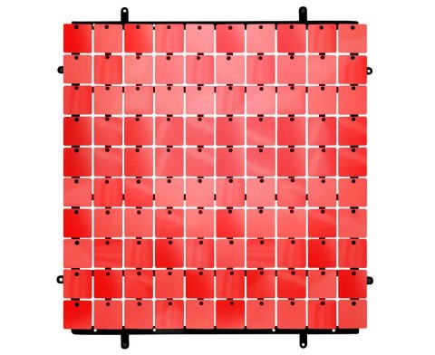 Panel cekinowy dekoracyjny czerwony, 30cm Godan Panel cekinowy dekoracyjny czerwony, 30cm Godan