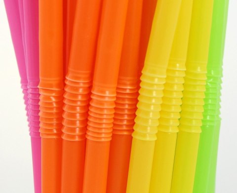 Rurki łamane słomki wielokrotnego użytku, 5mm, 210mm, 500szt. Godan Rurki łamane słomki wielokrotnego użytku, 5mm, 210mm, 500szt. Godan