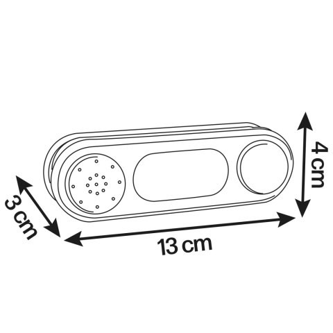 SMOBY Elektroniczny Dzwonek Doorbell Szary SMOBY Elektroniczny Dzwonek Doorbell Szary