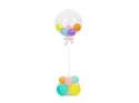 Stojak na balon, 72 cm - przezroczysty Partydeco