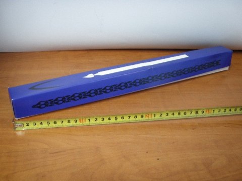 Świeca ręcznie zdobiona gromnica KOMUNIA w kartoniku GR-001 Świeca ręcznie zdobiona gromnica KOMUNIA w kartoniku GR-001