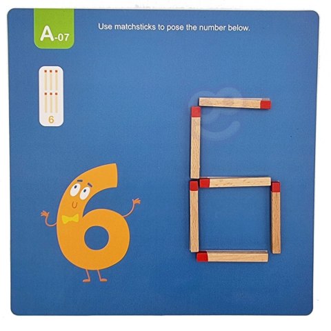 TOOKY TOY Drewniana Układanka Montessori Gra Logiczna Łamigłówki Zapałki Magnetyczne dla Dzieci 58 el. TOOKY TOY Drewniana Układanka Montessori Gra Logiczna Łamigłówki Zapałki Magnetyczne dla Dzieci 58 el.