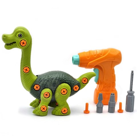 WOOPIE Dinozaur do Skręcania Zestaw Konstrukcyjny + Wiertarka 31 el. WOOPIE Dinozaur do Skręcania Zestaw Konstrukcyjny + Wiertarka 31 el.