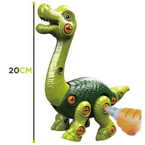WOOPIE Dinozaur do Skręcania Zestaw Konstrukcyjny + Wiertarka 31 el. WOOPIE Dinozaur do Skręcania Zestaw Konstrukcyjny + Wiertarka 31 el.