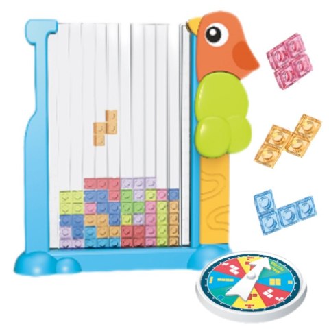 WOOPIE Gra Edukacyjna Tetris Kolorowe Klocki WOOPIE Gra Edukacyjna Tetris Kolorowe Klocki