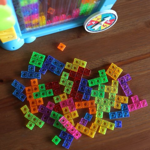 WOOPIE Gra Edukacyjna Tetris Kolorowe Klocki WOOPIE Gra Edukacyjna Tetris Kolorowe Klocki