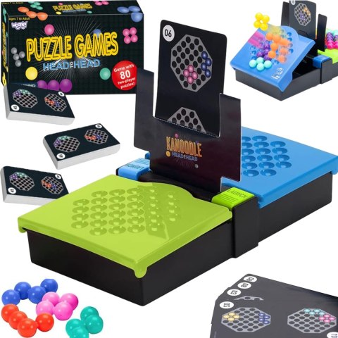 WOOPIE IQ Gra Logiczna Strategiczna Trening Mózgu "Head to Head" Układanie Wzoru na Czas WOOPIE IQ Gra Logiczna Strategiczna Trening Mózgu "Head to Head" Układanie Wzoru na Czas