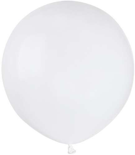 Balony G150 pastel 19" - białe 01/ 50 szt. G150/01 Balony G150 pastel 19" - białe 01/ 50 szt. G150/01