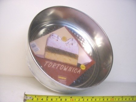 Blacha - tortownica- średnica 24cm Blacha - tortownica- średnica 24cm