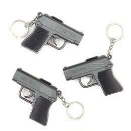 Brelok 15szt zestaw pistolet latarka z laserem | B-2252