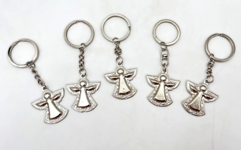 Brelok metalowy 10szt. ANIOŁ Brelok metalowy 10szt. ANIOŁ
