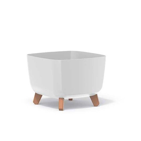 Doniczka GRACIA SQUARE 29cm biały Doniczka GRACIA SQUARE 29cm biały