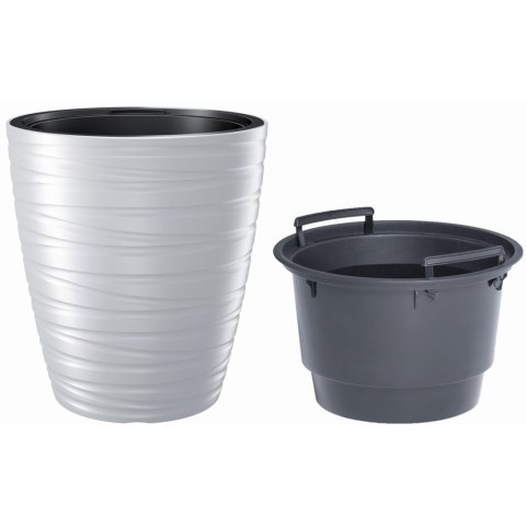 Doniczka Maze z wkładem Maze 30 x h 33 cm - Biały Doniczka Maze z wkładem Maze 30 x h 33 cm - Biały