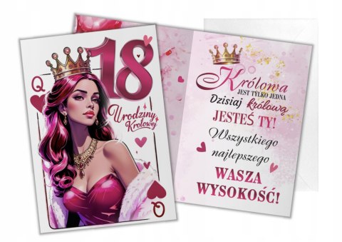 Karnet 18-nastka Urodziny Królowej 164 Karnet 18-nastka Urodziny Królowej 164