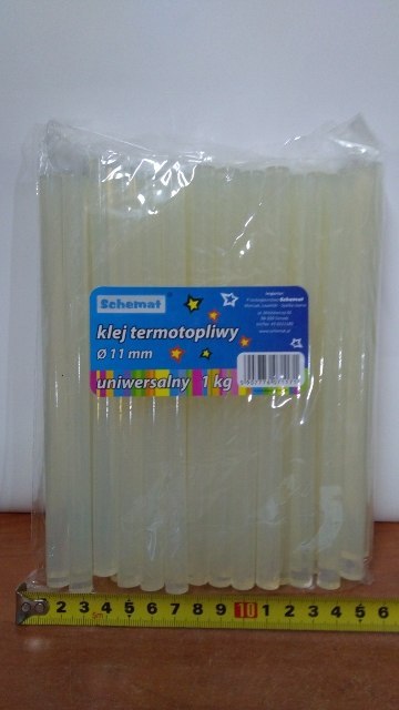Klej do pistoletu 1kg 11mm 1171 Klej do pistoletu 1kg 11mm 1171
