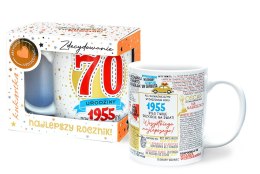 Kubek premium Urodziny 70 (cyfry, roczniki) Q 1026