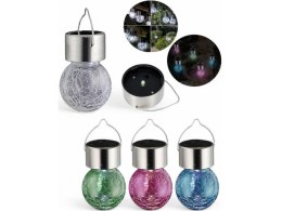 Lampa solarna ogrodowa led Crackle Ball sol2561123