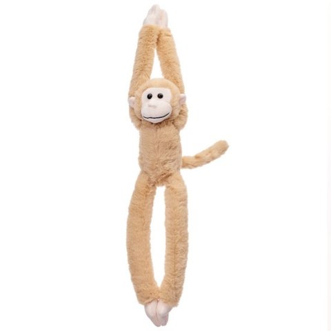 Masotka małpka wisząca beżowa z rzepami 45cm ZA5657 Masotka małpka wisząca beżowa z rzepami 45cm ZA5657