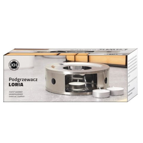 Podgrzewacz do dzbanka nierdzewny Konighoffer Loria 15 x 5 cm Podgrzewacz do dzbanka nierdzewny Konighoffer Loria 15 x 5 cm