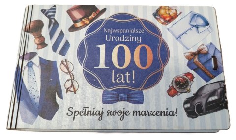 Pudełko na pieniądze 16 x 9,5cm banknotówka na 100 lat PAN GADŻET 3302-PNG100 Pudełko na pieniądze 16 x 9,5cm banknotówka na 100 lat PAN GADŻET 3302-PNG100