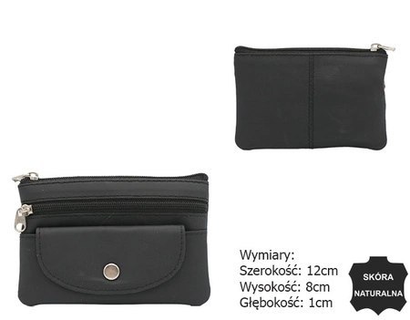 Skórzane etui na klucze 34801-ACL-1039 BLACK Skórzane etui na klucze 34801-ACL-1039 BLACK