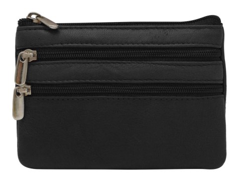 Skórzane etui na klucze K001-AGN-5212 Black Skórzane etui na klucze K001-AGN-5212 Black