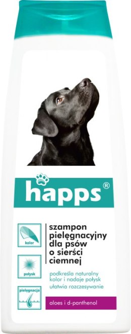 Szampon pielęgnacyjny dla psów o sierści ciemnej HAPPS 200ml