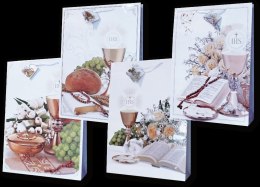 Torba papierowa 33 x 45 x 10 cm Komunia Święta PL9 - 12 szt.